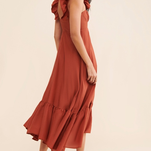 FARM Rio Ruffle Strap Maxi Dress - Picture 2 of 8